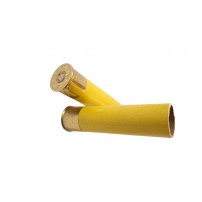 CHEDDITE Bossoli IN CARTONE calibro 20 T3 H70 CX2000 GIALLI Conf. da 100 bossoli PRIMA SCELTA