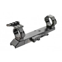 CONTESSA SIMPLE BLACK PI CATINNY ATN 4K NV IR RINGS H6mm. Con picatinny per intensificatore