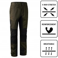 Pantalone DEERHUNTER ROGALAND elasticizzato Adventure Green/Black