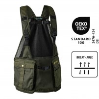 Gilet DEERHUNTER ATLAS WAISTCOAT Regolabile con inserti in rete Timber