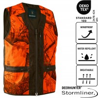 Gilet da Caccia DEERHUNTER EAGLE WAISTCOAT Impermeabile WP 8000mm MVP 5000g RealTreeEdge