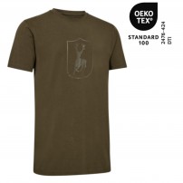 T-shirt DEERHUNTER BAMBOO T-SHIRT Elasticizzata 200g/m2 DeepGreen