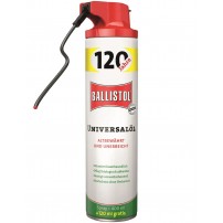 BALLISTOL Olio per armi universale Spray da 520 ml (400ml+120ml in OMAGGIO)
