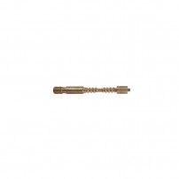 BALLISTOL Spingi Feltrini in ottone Adattatore per bacchetta di pulizia calibro 22 Filettatura da M5 a 1/8'