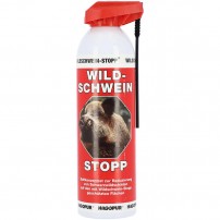 HAGOPUR FERMA CINGHIALI Wild Boar Stop spray ROSSO da 500 ml Barriera olfattiva per cinghiali