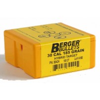 BERGER HYBRID TARGET 30424 palle calibro 30 (.308) 185grani | Conf. da 100 pz