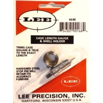 LEE 90168 CASE LENGTH GAUGE & SHELL HOLDER Calibro 44/40