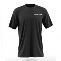 T-shirt GHOST T-SHIRT con logo Ghost stampato 100% Cotone GhostBlack