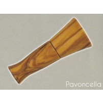 Giò VALLEY Richiamo PAVONCELLA a fiato, in legno d'ulivo - ART.21