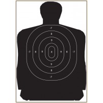 BERSAGLIO OPERATIVO per tiro di difesa SAGOMA formato 50x70 cm PEZZO SINGOLO cod.880