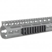 BIG DRAGON Slitta Weaver 9 Slot per Sistema KeyMod Full Metal Nero cod.BD-9175