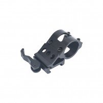 METAL ME4039-B ATTACCO 45° DIAMETRO 1'' CON QUICK DETACH PER TORCIA O LASER NERO