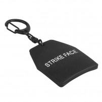 WOSPORT Portachiavi con piastra balistica antiproiettile IN SILICONE cod.WO-KE05