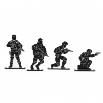 WOSPORT SOLDIER TARGET nr.4 Soldati Bersagli per armi ad aria compressa cod.WO-TG12B