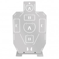 WOSPORT WST Shooting Training Metal Target Bersaglio per armi ad aria compressa cod.WO-TG21SL