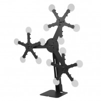 WOSPORT THREE FIVE-STAR WINDMILL TARGET Bersaglio per armi ad aria compressa cod.WO-TG35
