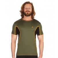 T-shirt Intima KONUSTEX VIVREMAX-20 Estiva Polypropylene Verde/Nero