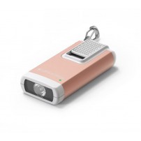 LED LENSER K6R Mini tordia a led con portachiavi ORO da 400 Lumens Ricaricabile USB