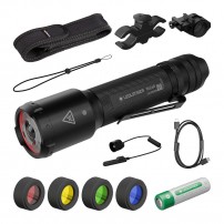 Ledlenser TAC6R  OUTDOOR SET | Torcia 2000 Lumens| a 370mt | cod. 503294