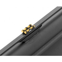 LPA Twin Front Sight Mirino per fucile in fibra ottica con passo 2,6mm VERDE
