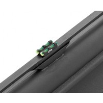 LPA Twin Front Sight Mirino per fucile in fibra ottica con passo 2,6mm VERDE