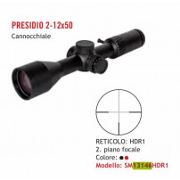 SIGHTMARK PRESIDIO Cannocchiale 2-12x50 SFP reticolo HDR1 cod.13146-HDR