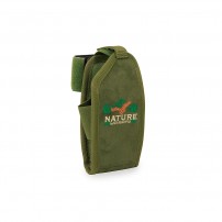 MARSUPIO GPS SUEDE Porta Gps in Microsuede 18x8x4cm Verde
