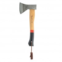 ADLER REHINLAND Accetta da 36 cm con Manico in legno Rosso/Nero Made in Germany