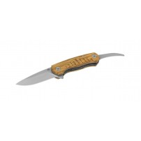 MASERIN FOREST EDGE Coltello da Caccia 2 Lame | Manico OLIVO