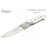 MASERIN Premium Line Alluminio e Titanio Coltello richiudibile con la ma da 6,2cm cod.272