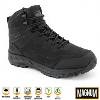 MAGNUM ULTIMA PRO RC 6.0 WP Scarpa Alta Unisex Impermeabile suola Michelin e Zip laterale Nero