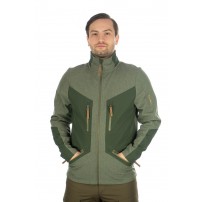 !!!!!TOM COLLINS -30%!!!!! Giacca Impermeabile SOFTSHELL Verde Melange