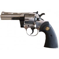 KIMAR PYTHON REVOLVER 4'' Pistola a salve calibro 380mm CROMATA cod.331.014