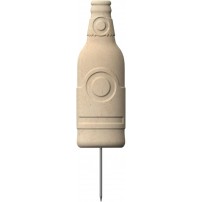 BIRCHWOOD BEER BOTTLE Bersaglio bottiglia 3D in cartone 100% reciclabile conf. da 6 Bersagli