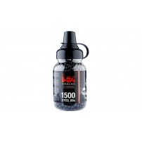 UMAREX H&K Steel BBs Biberon di Pallini sferici calibro 4,5 0.35 g Premium STEEL BBs confezione da 1500 pezi cod. UMAREX 4.1700-1