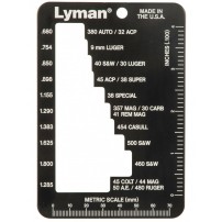 LYMAN 7832217  E-ZEE CASE GAUGE Strumento di misurazione altezza bossoli 18 CALIBRI