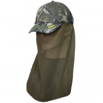 Cappello BENISPORT natural camo 6 pannelli con rete anti insetti.