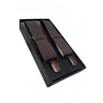 Bretelle BENISPORT Elastiche Regolabili Marrone