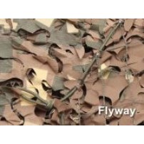 Rete mimetica CAMO SYSTEM 3D-DIGITAL CAMOUFLAGE NETTING taglio Broadleaf Flyway 6x1,5m