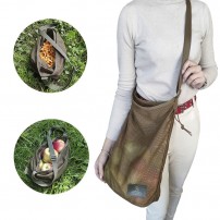 BORSA in Rete per funghi con Tracolla Porta Funghi 15,3lt