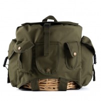 Zaino Micologico RA SPORT con GERLA con Tasche 20lt Verde