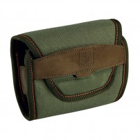Portacolpi RISERVA 20 Celle Multicalibro in Cordura 1000D e Pelle Verde