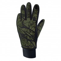 Guanto da Tiro/Caccia RISERVA Invernale con Taglio su Indice a dx e sx CamouflageVerde cod.R2366