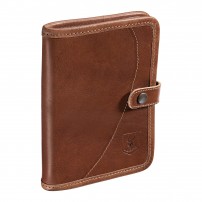 Portalicenza RISERVA in Pelle conciata al vegetale Marrone 10x15cm cod.R6129M