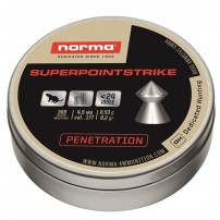 NORMA Superpoint Strike Pallini per aria compressa Cal.4,5 0,53g/8,2gr Conf.da 300pz