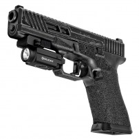OLIGHT BALDR S Torcia per pistola da 800lumens a 130mt con Laser Verde incorporato per Glock e Picatinny