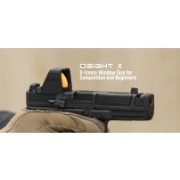 OSIGHT X Red Dot Multireticolo da 3 a 32MOA RICARICABIBILE con USB Type C