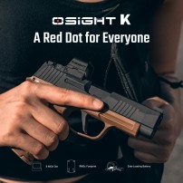 OSIGHT K Red Dot 6MOA Funzionamento con batteria 1620