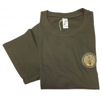 T-shirt BARTAVEL NATURE con toppa Lepre Verde