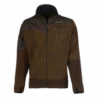 Pile UNIVERS BORMIO Antipilling 300gr Full Zip Verde/Marrone